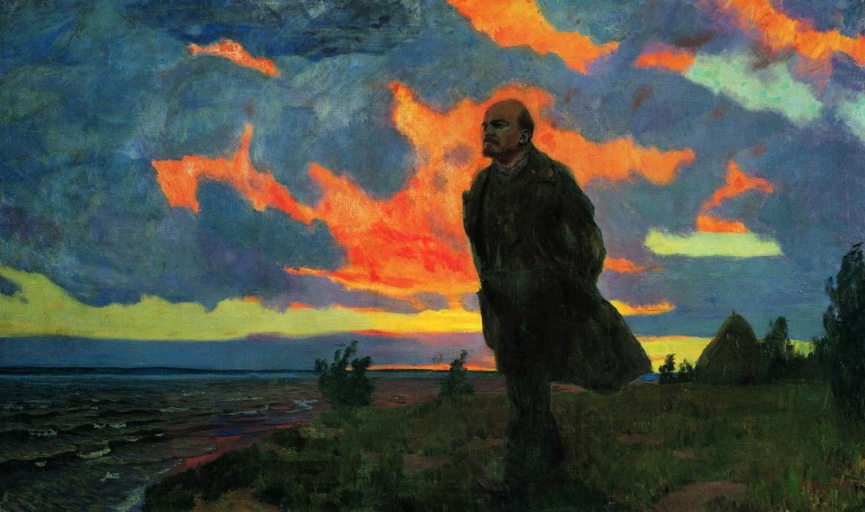 Lénine à Razliv, 1934 - Arkadij Aleksandrovic Rylov