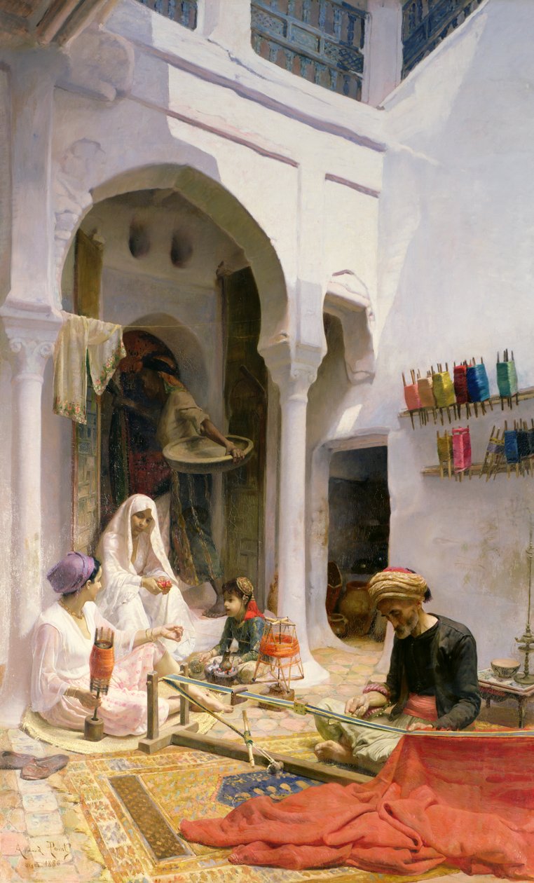 Un tisserand arabe, 1886 - Armand Point