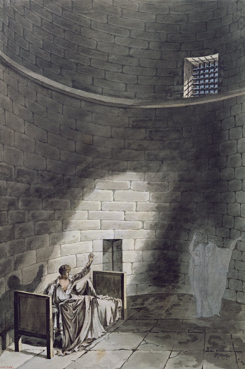 Madame de Guiche et sa fille apparaissent la nuit devant l