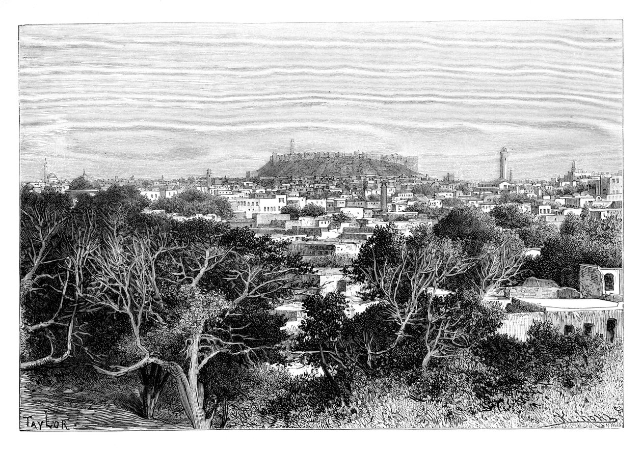 Alep, Syrie, 1895 - Armand Kohl