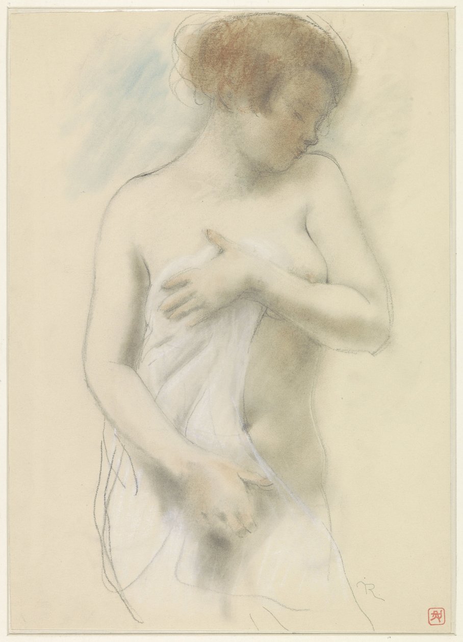 Femme nue debout - Armand Rassenfosse