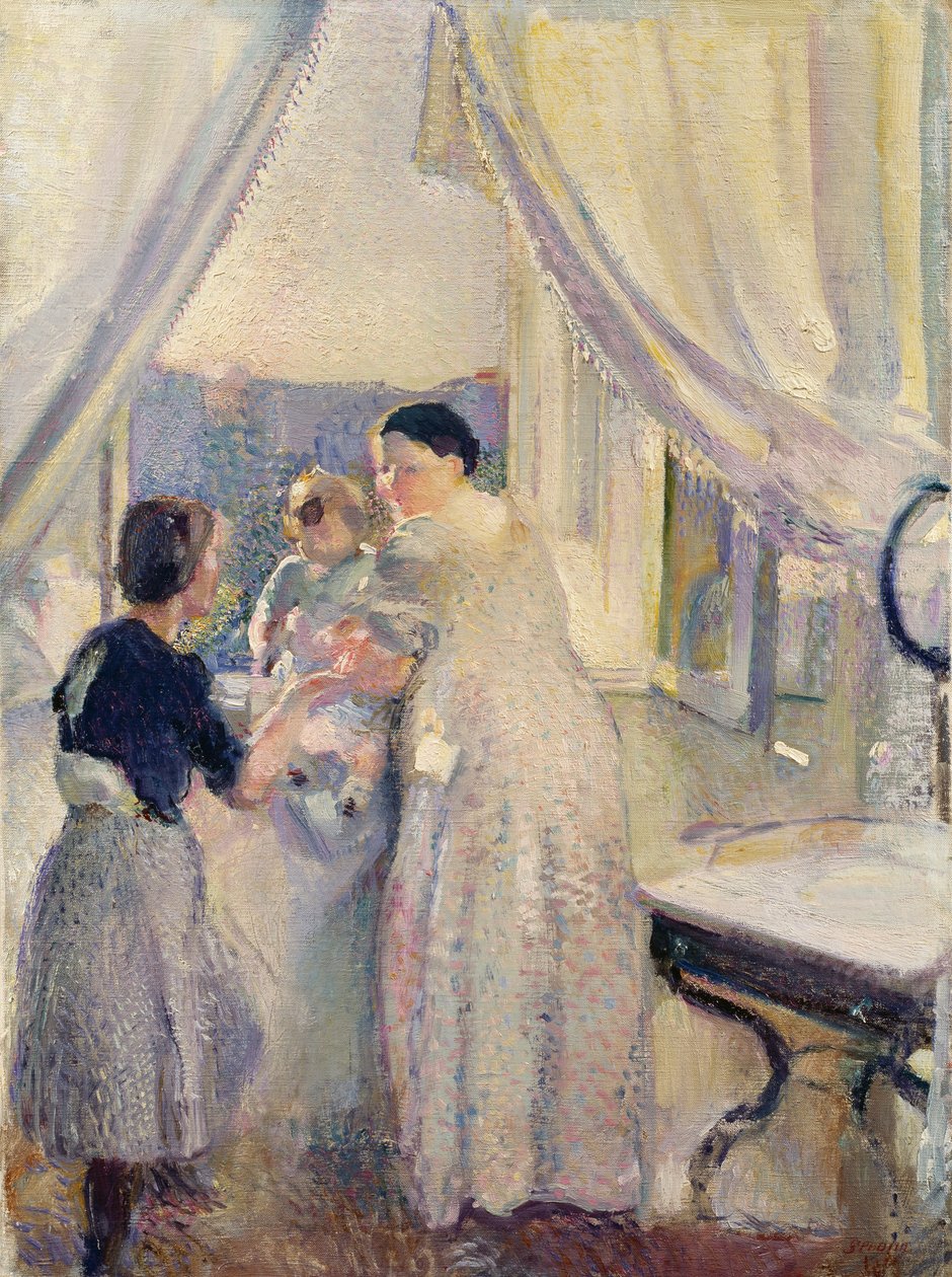 La fenêtre - Armando Spadini
