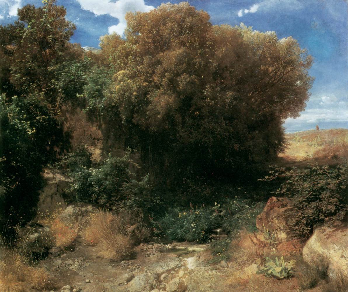 Paysage de Campagna - Arnold Böcklin