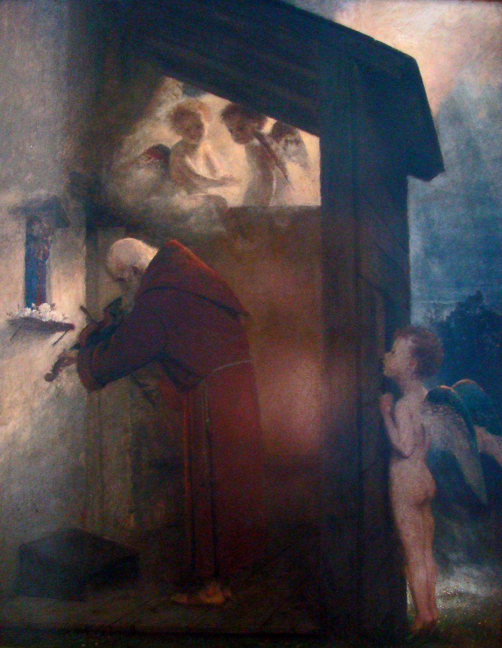 Ermite - Arnold Böcklin