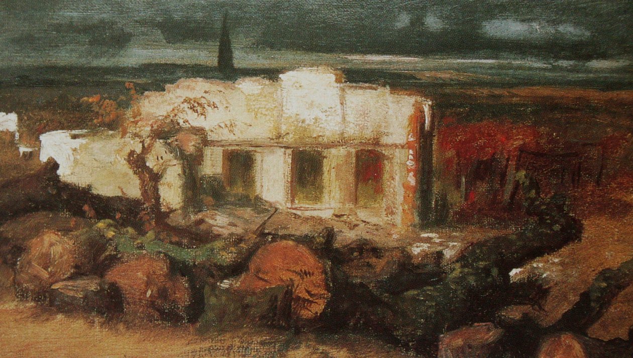 Maison près de Kehl - Arnold Böcklin