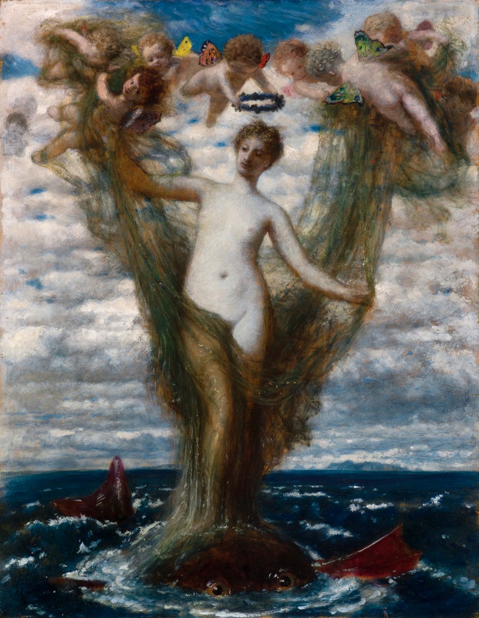 Vénus Anadyomène - Arnold Böcklin