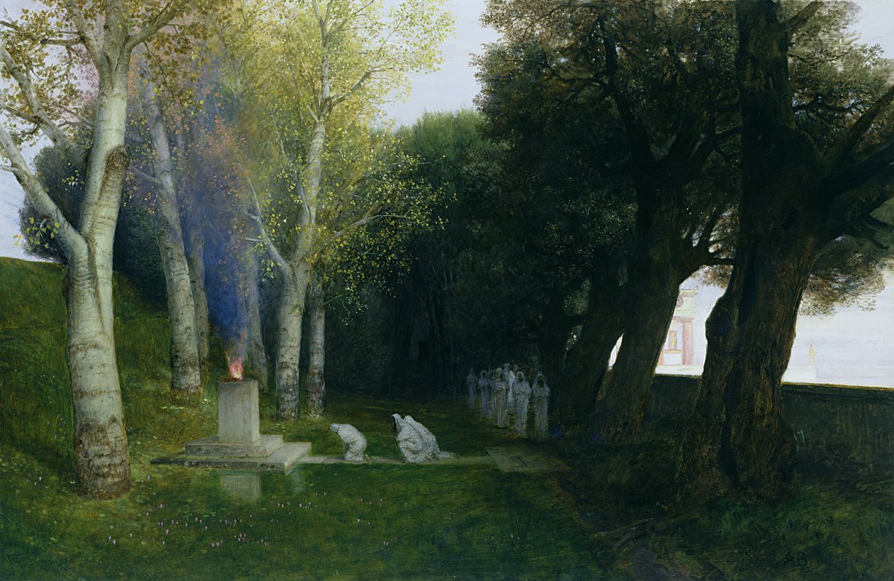 Bois sacré, 1886 - Arnold Böcklin