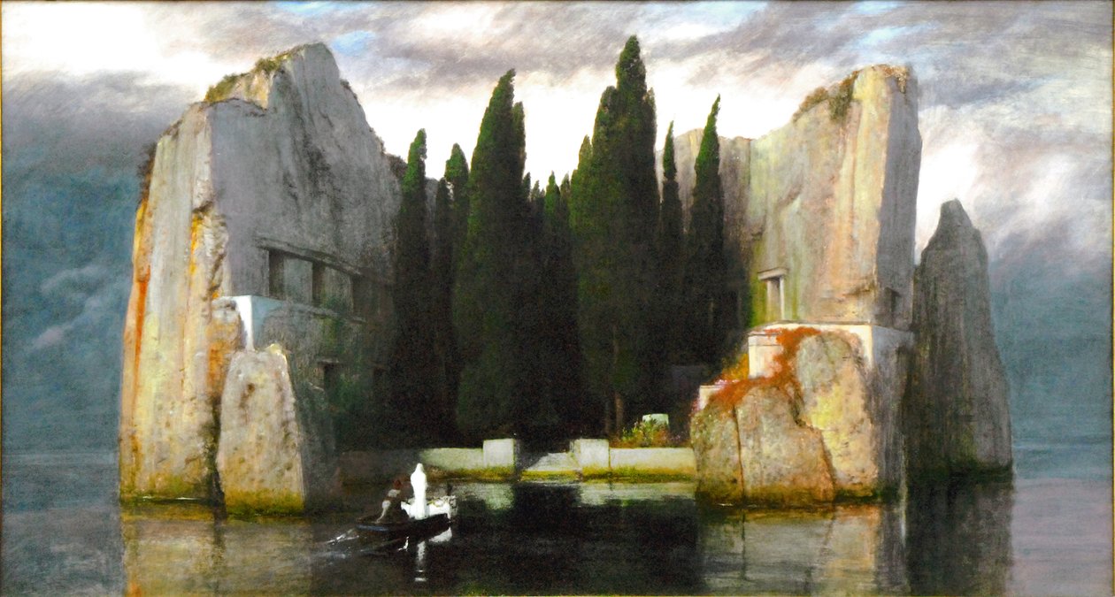 Allemand : Die Toteninsel Isle of the Dead - Arnold Böcklin