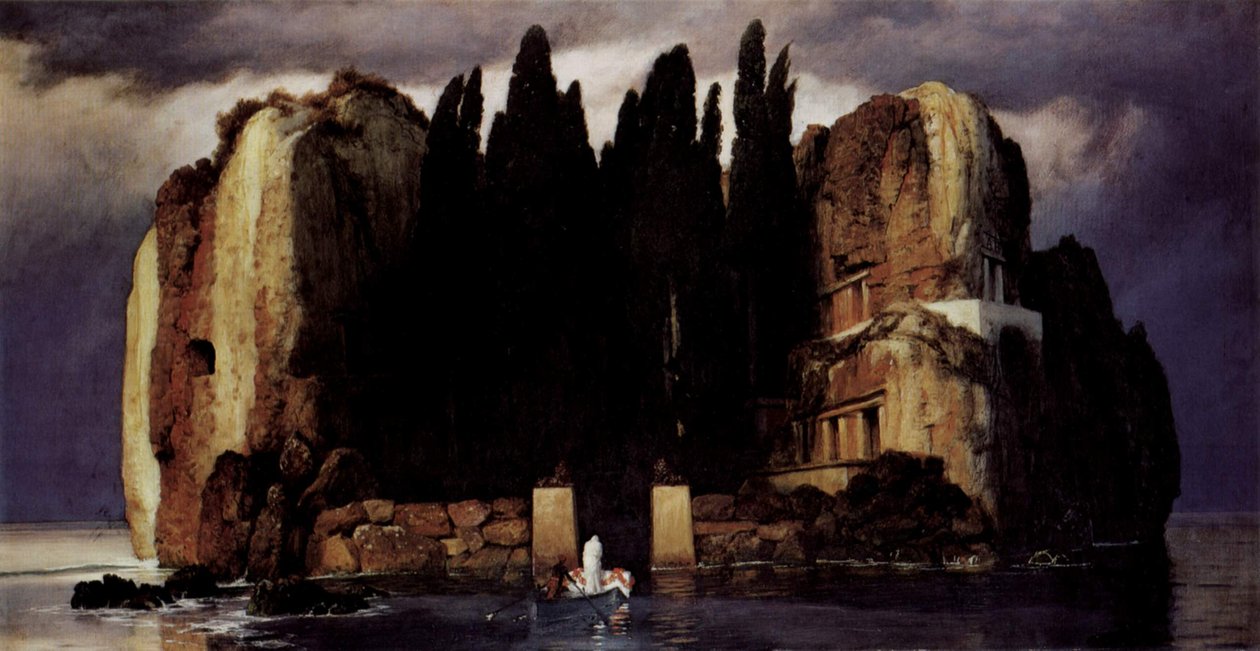 Allemand : Die Toteninsel Isle of the Dead - Arnold Böcklin