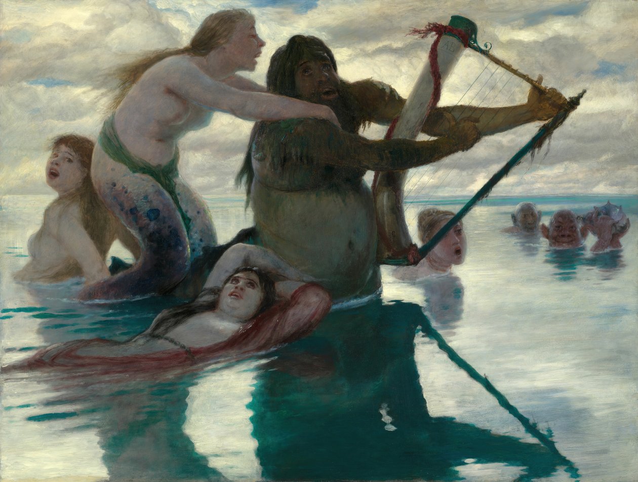 Dans la Mer, 1883 - Arnold Böcklin