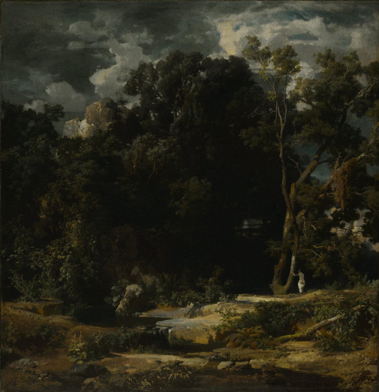 Paysage romain, 1852 - Arnold Böcklin