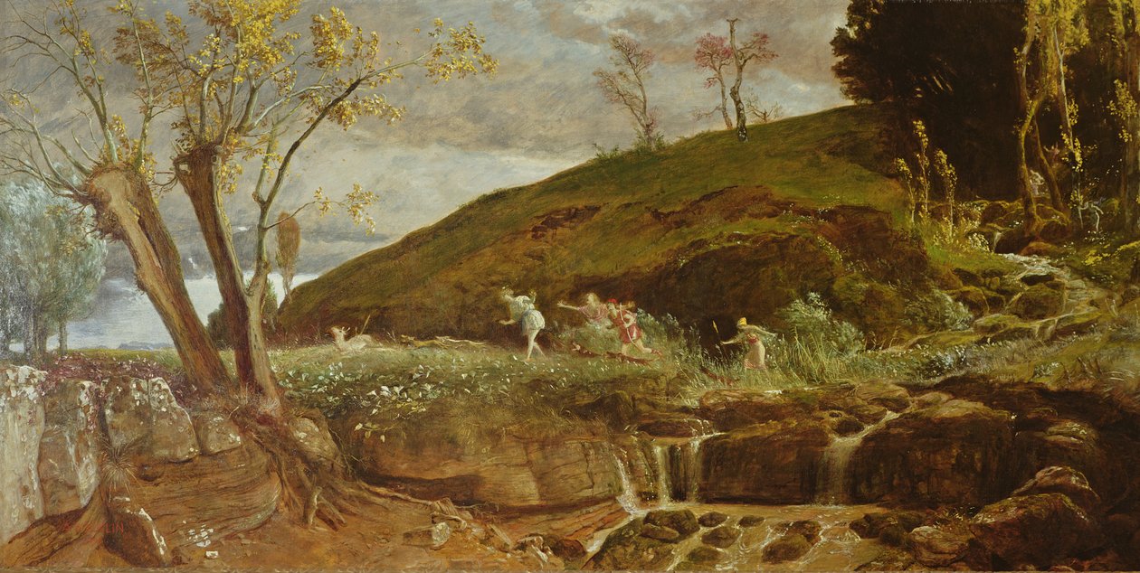 La chasse de Diane, 1896 - Arnold Böcklin