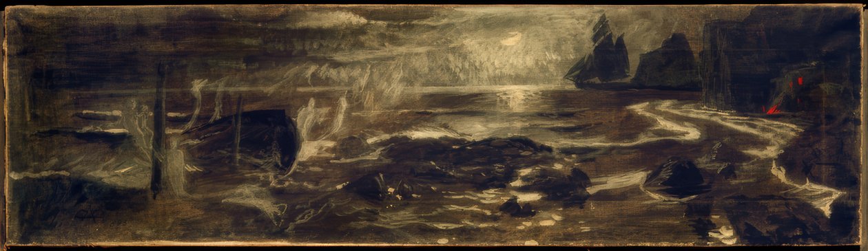 Vision sur la mer - Arnold Böcklin