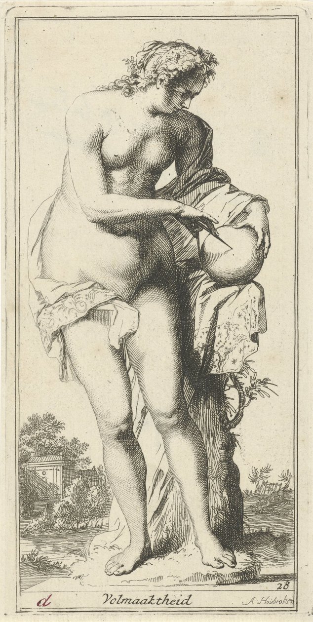 Personnification de la perfection - Arnold Houbraken