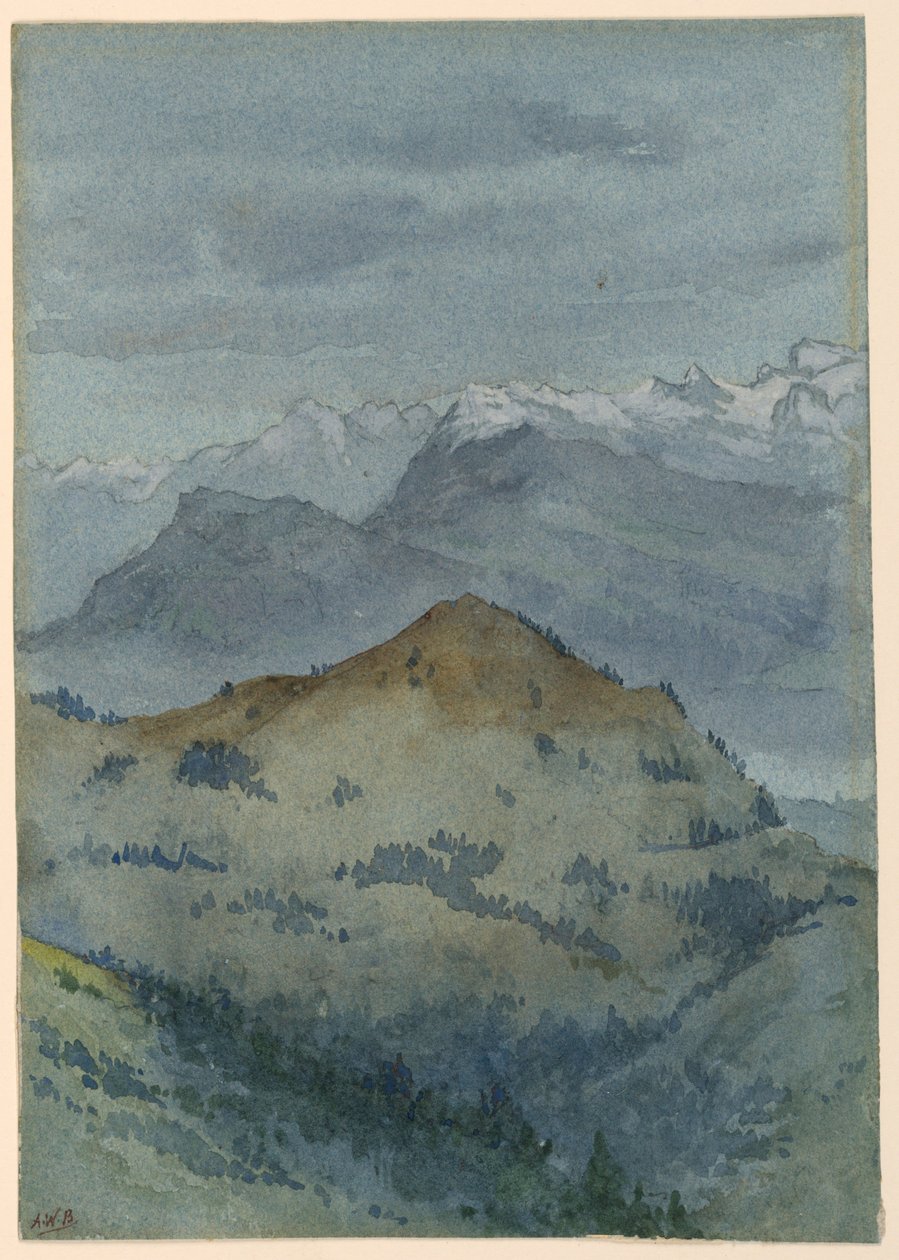 Alpes - Arnold William Brunner