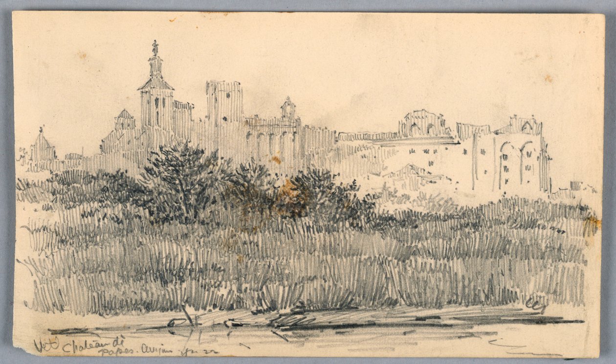 Château des Papes, Avignon - Arnold William Brunner