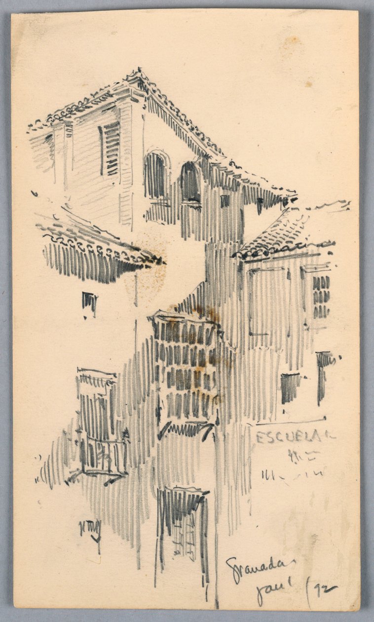 Maison à Grenade - Arnold William Brunner