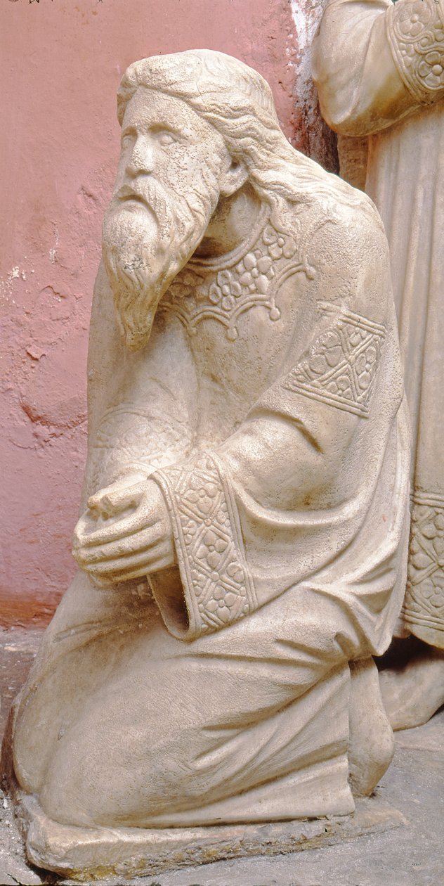 Mage agenouillé (marbre) - Arnolfo di Cambio