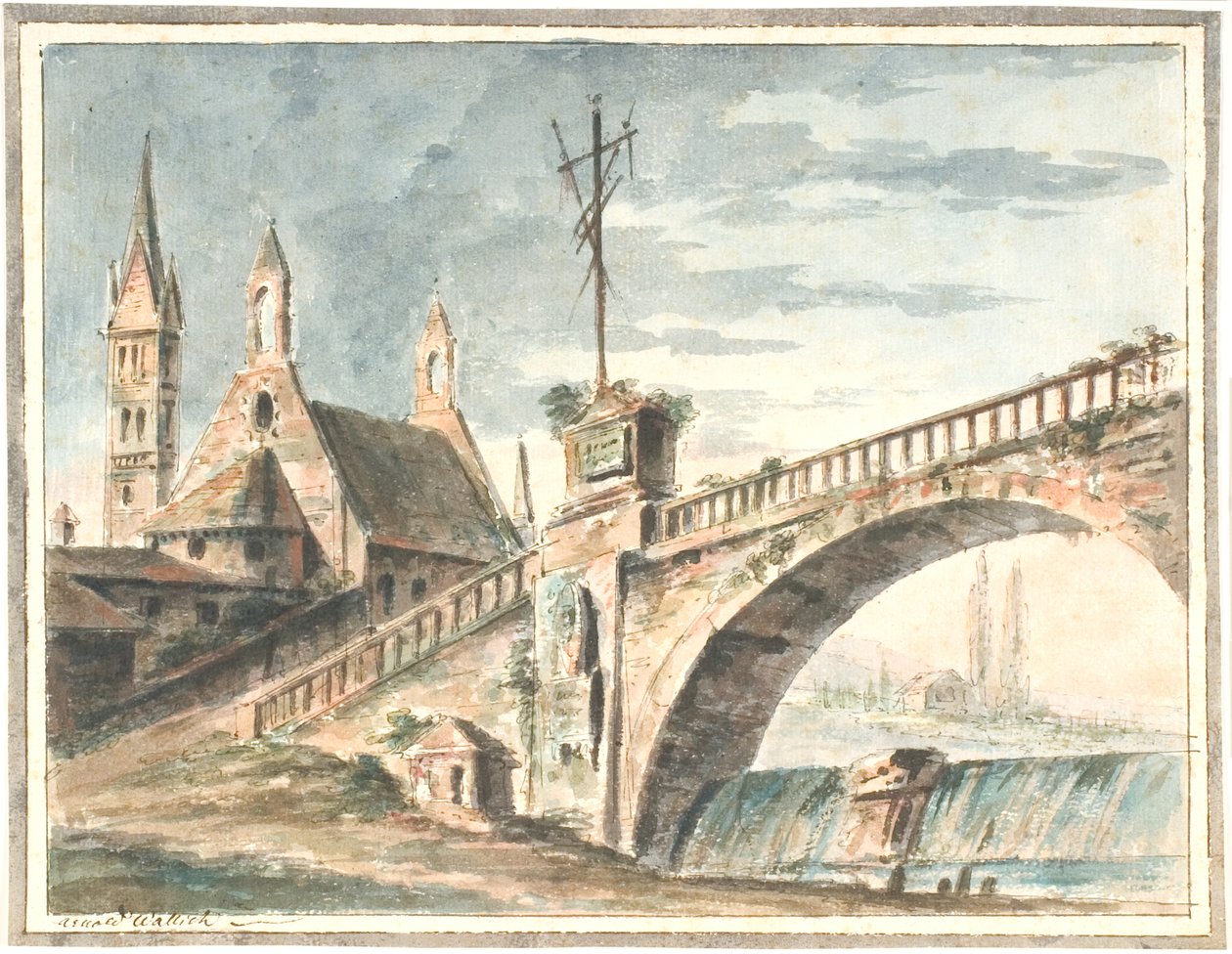 Église et pont - Aron Wallick