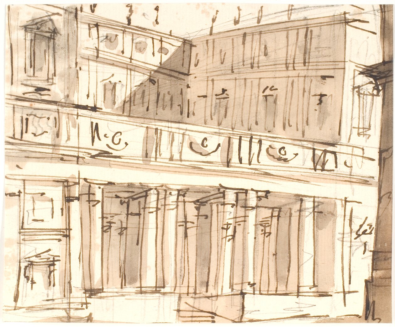 Palais avec colonnade - Aron Wallick