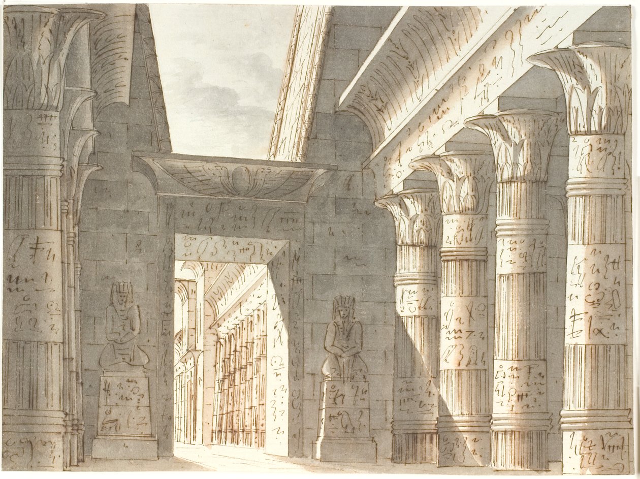 Temple égyptien - Aron Wallick