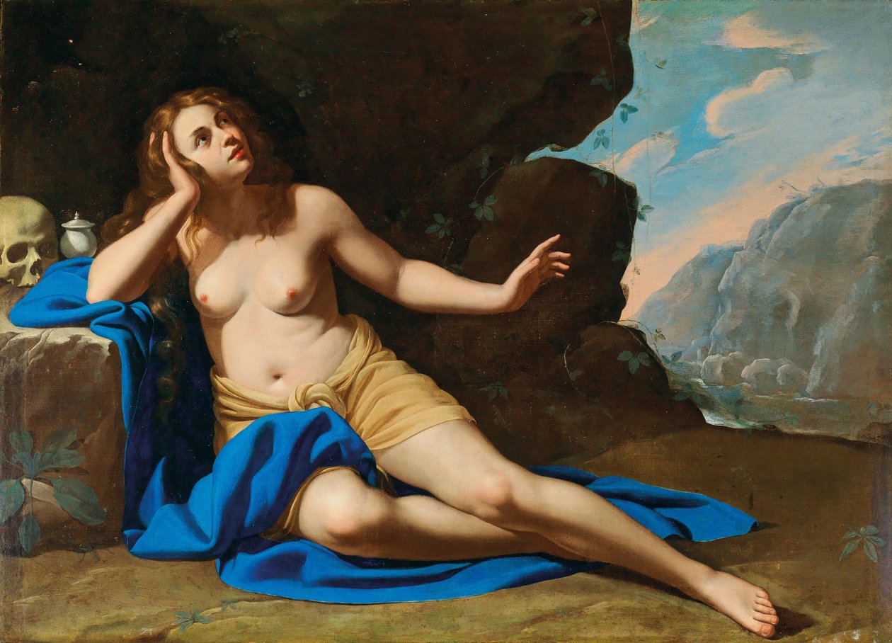 Sainte Marie-Madeleine en extase, années 1640 - Artemisia Gentileschi