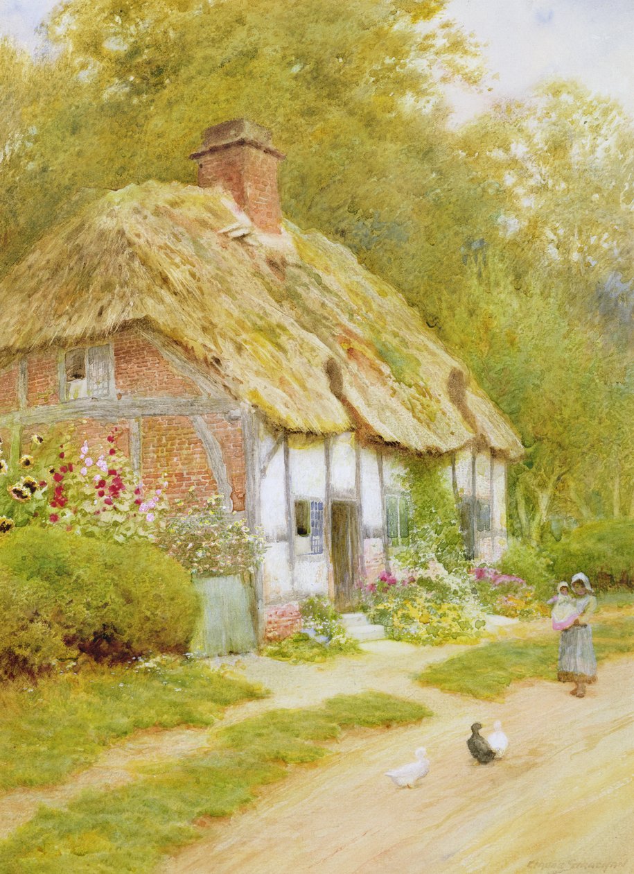 Regarder les canards - Arthur Claude Strachan
