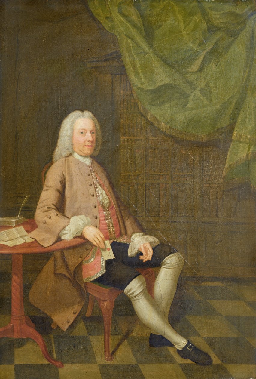 Portrait de John Orlebar, vers 1740 - Arthur Devis