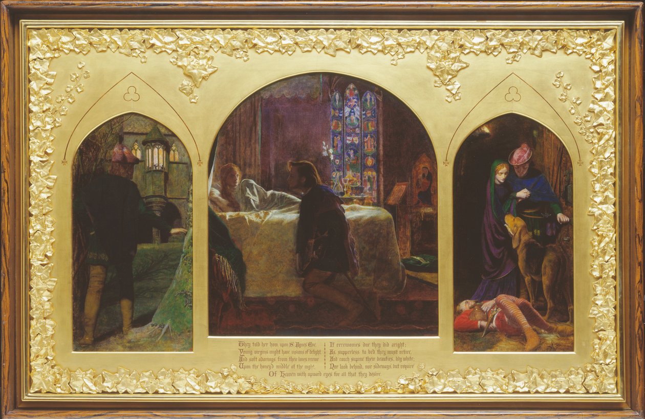 La Veille de la Saint-Agnès - Arthur Hughes
