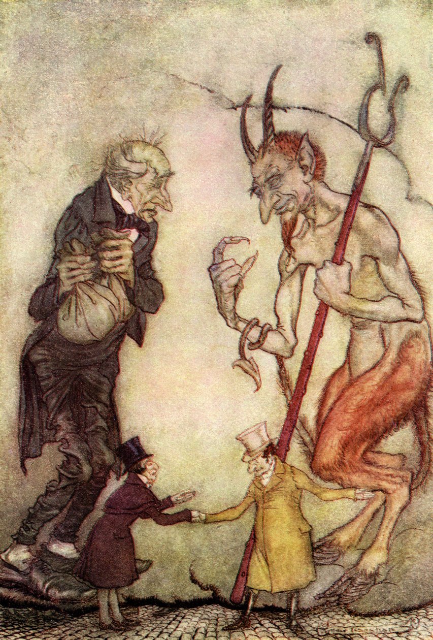 Un chant de Noël - Arthur Rackham