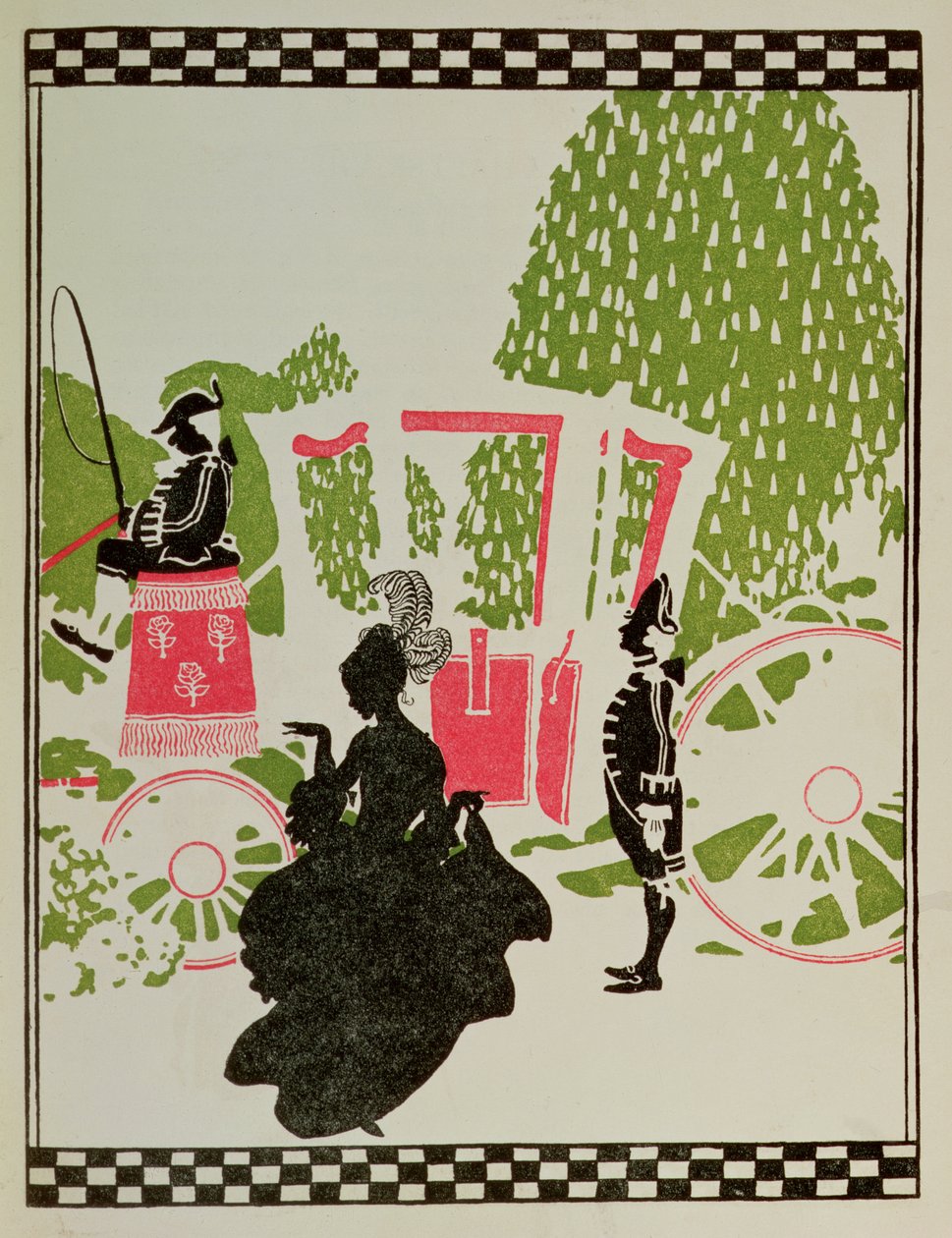Cendrillon partant pour le bal - Arthur Rackham