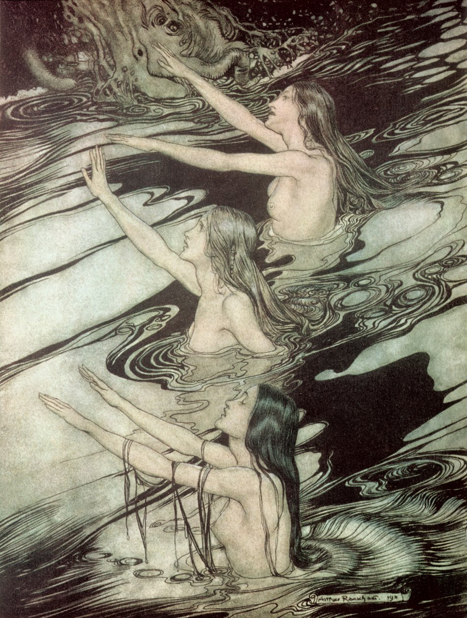Les Filles du Rhin, de 