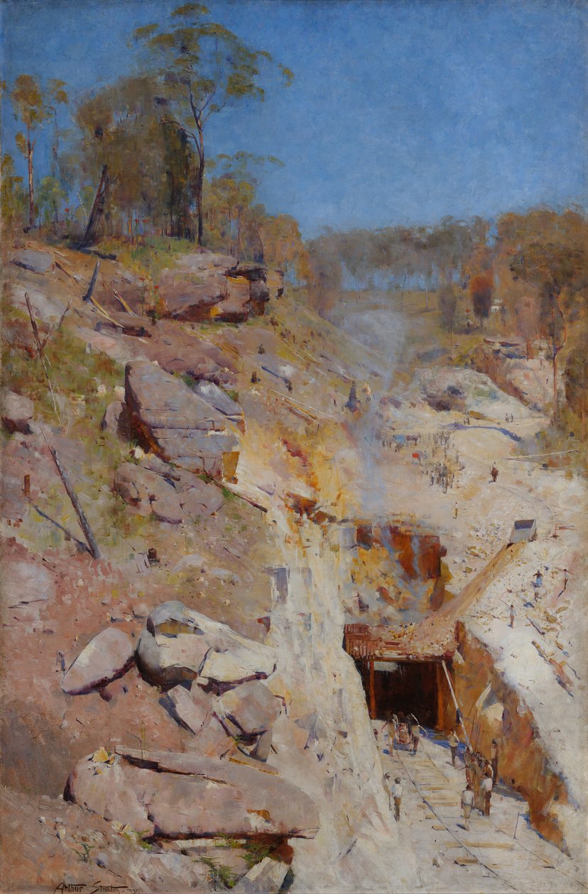 Feu - Arthur Streeton