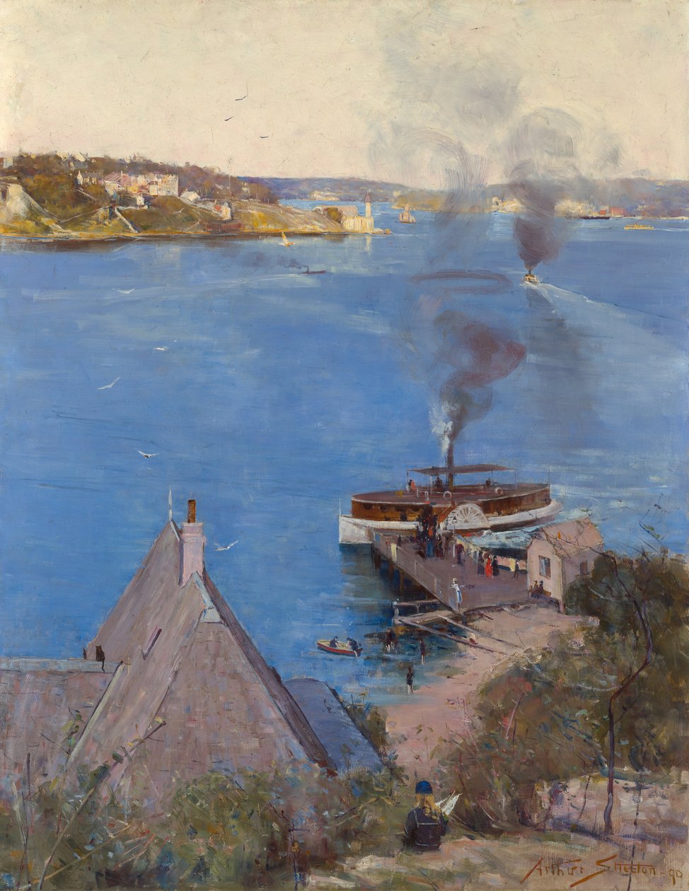 Depuis McMahons Point - Arthur Streeton