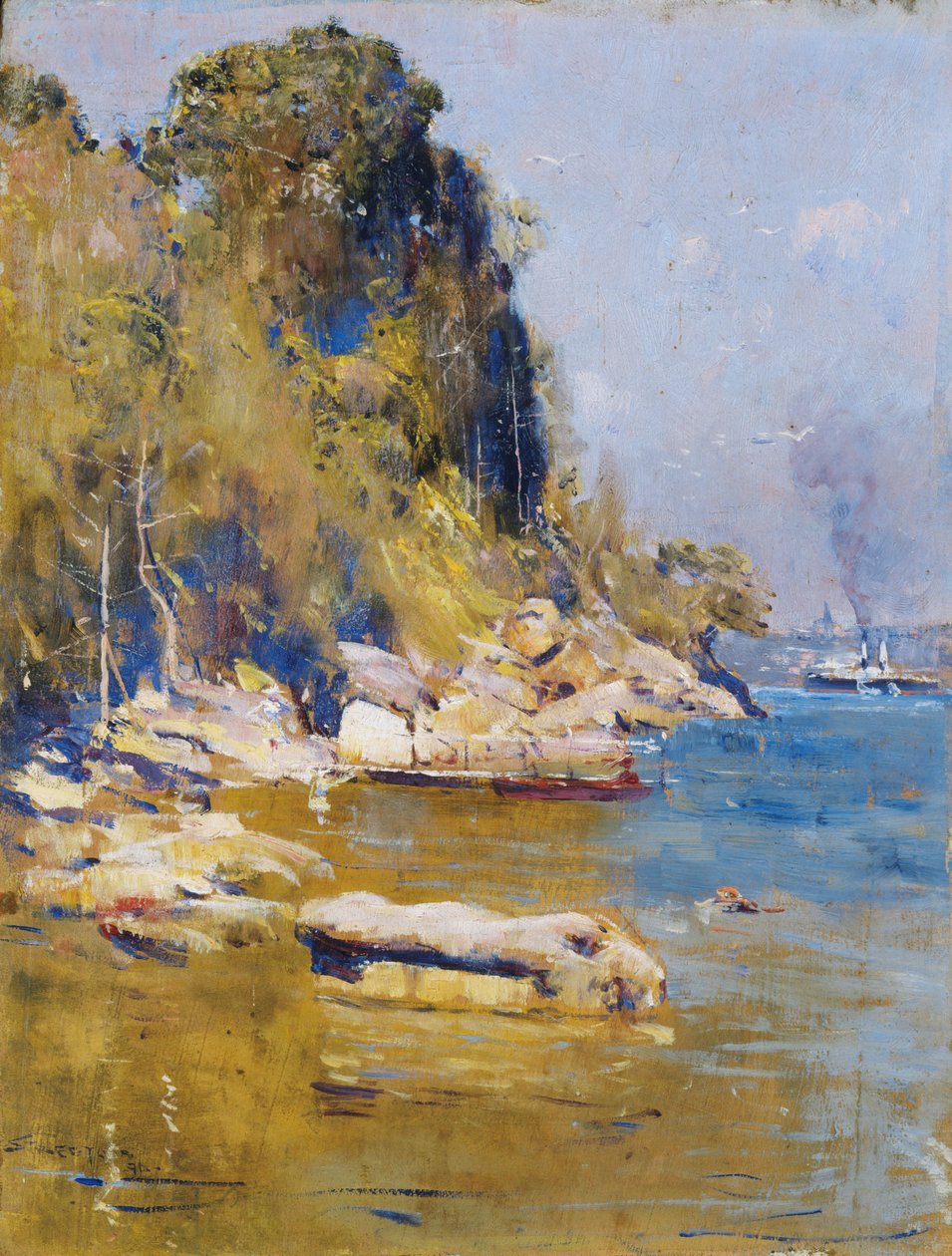 Depuis Mon Camp (Sirius Cove) - Arthur Streeton