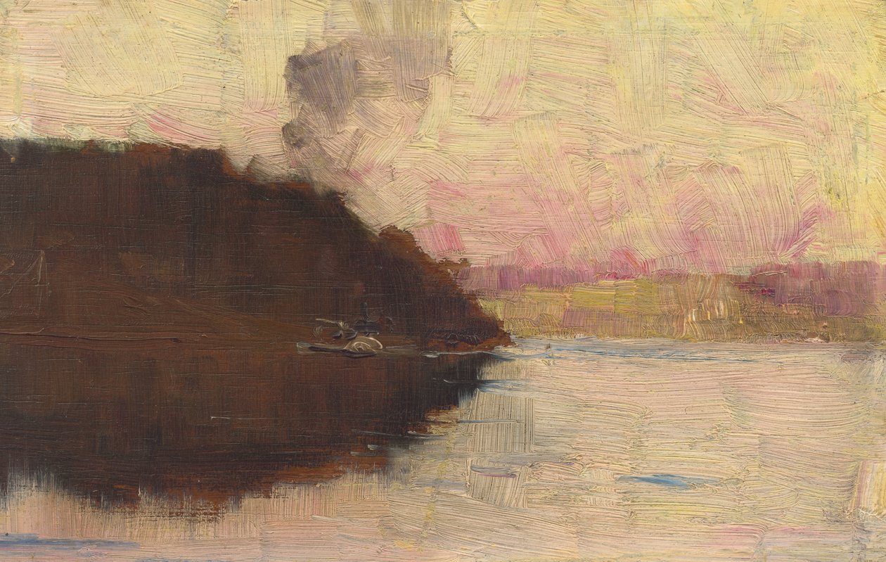 Le Point, Coucher de Soleil - Arthur Streeton