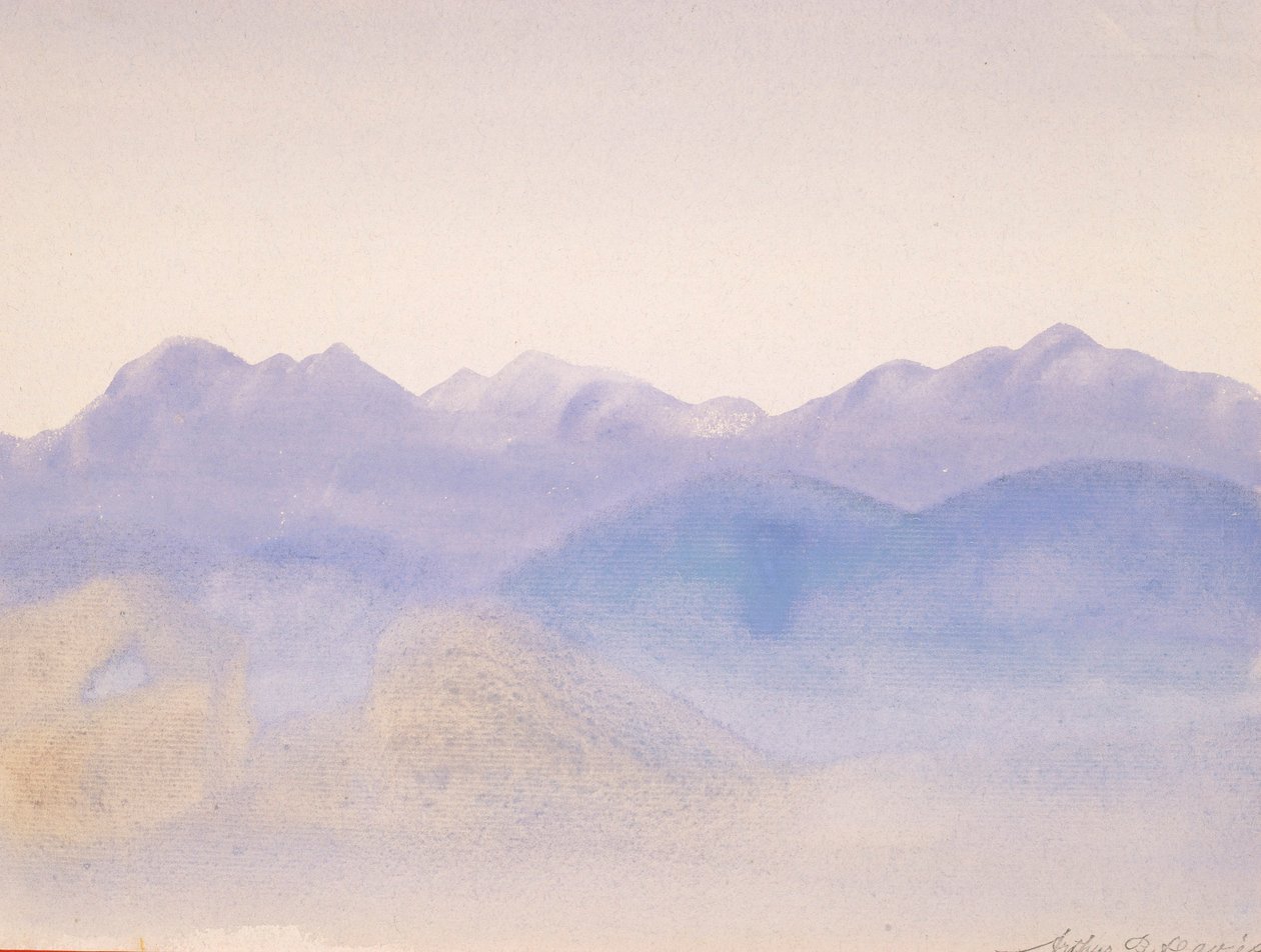 Brume bleue - Arthur B. Davies