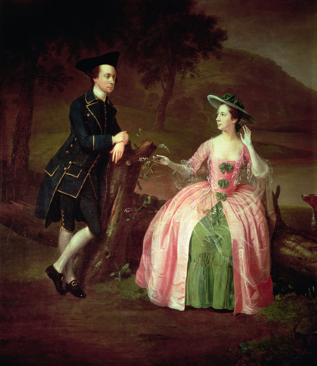 Sir George et Lady Strickland - Arthur Devis