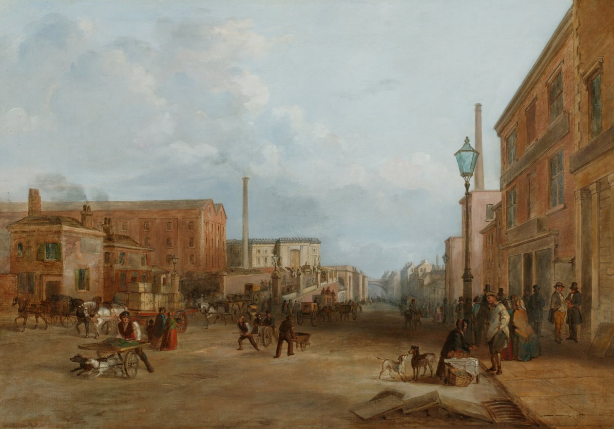 London Road, Manchester - Arthur Fitzwilliam Tait