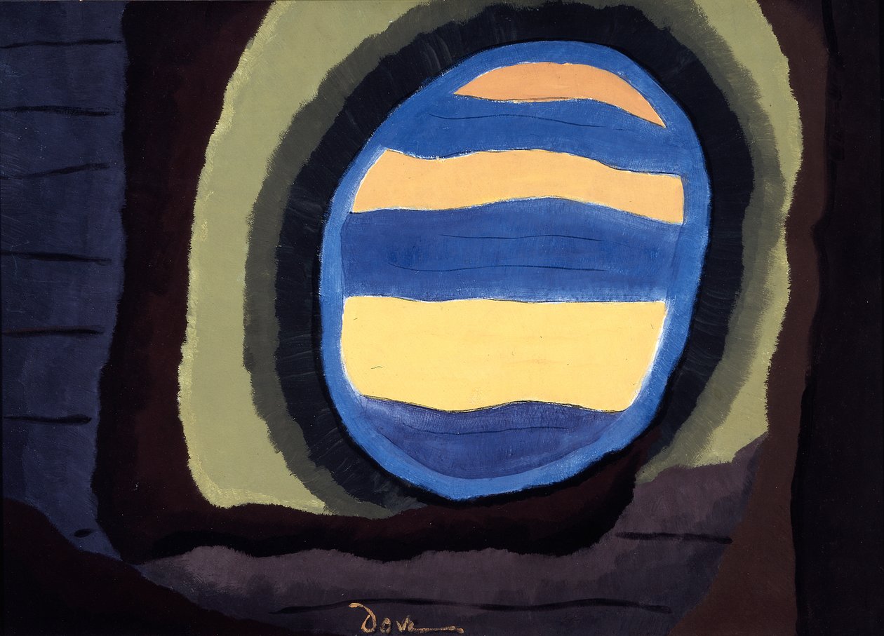Par la fenêtre - Arthur Garfield Dove