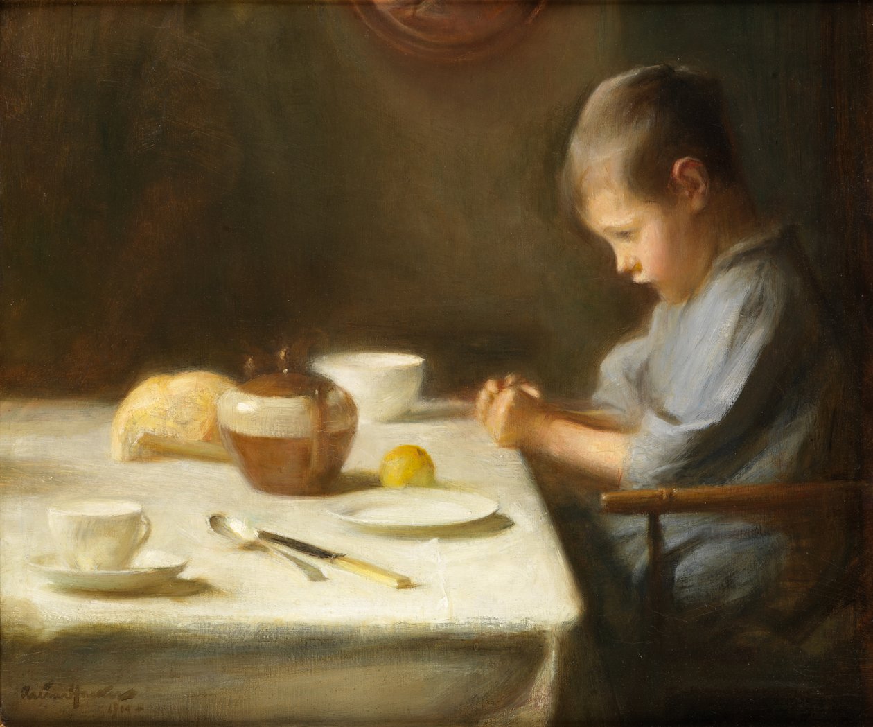 Dire la grâce - Arthur Hacker