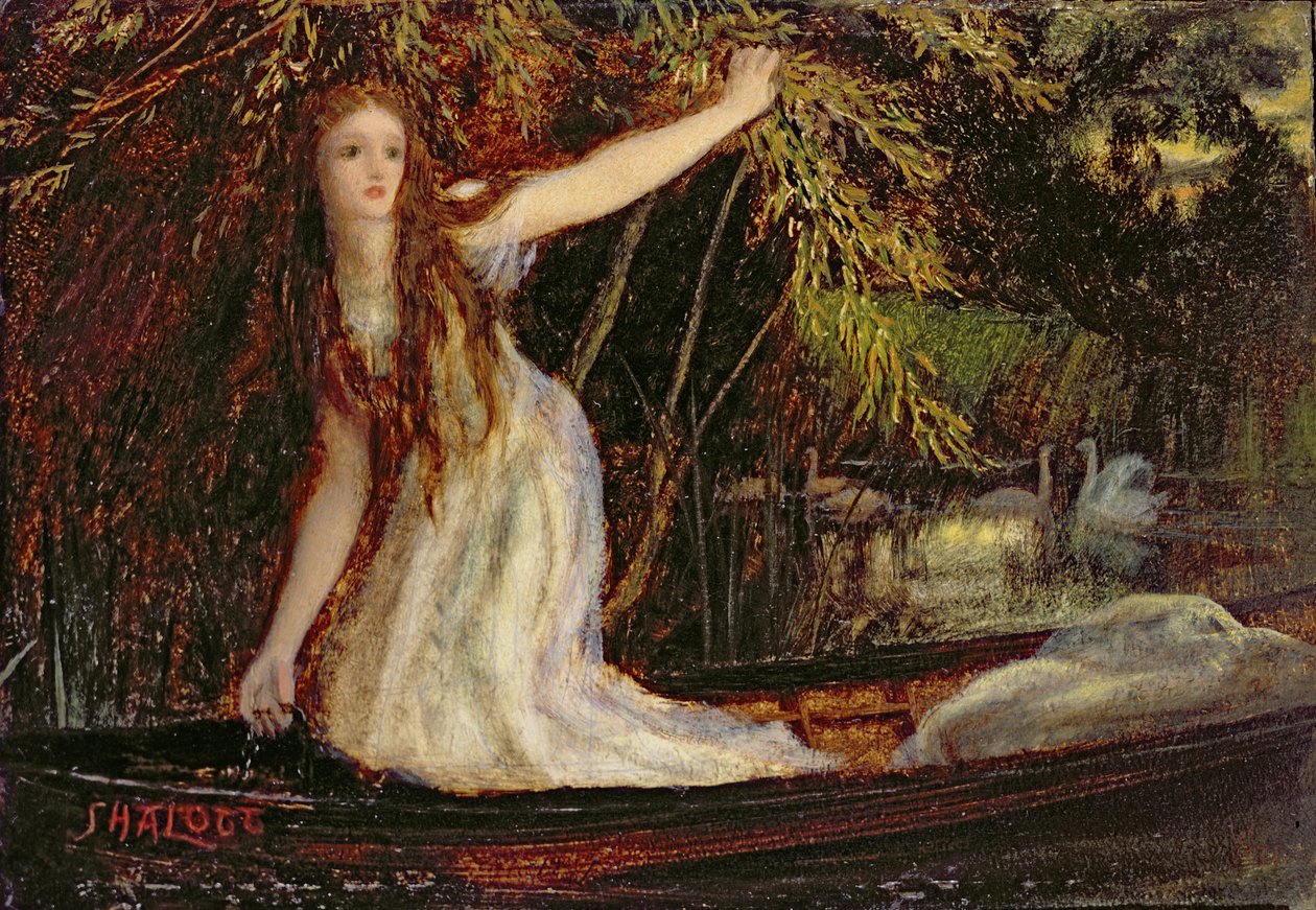La Dame de Shalott - Arthur Hughes