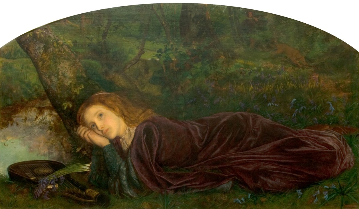 La Fissure dans le Luth, 1861-62 - Arthur Hughes