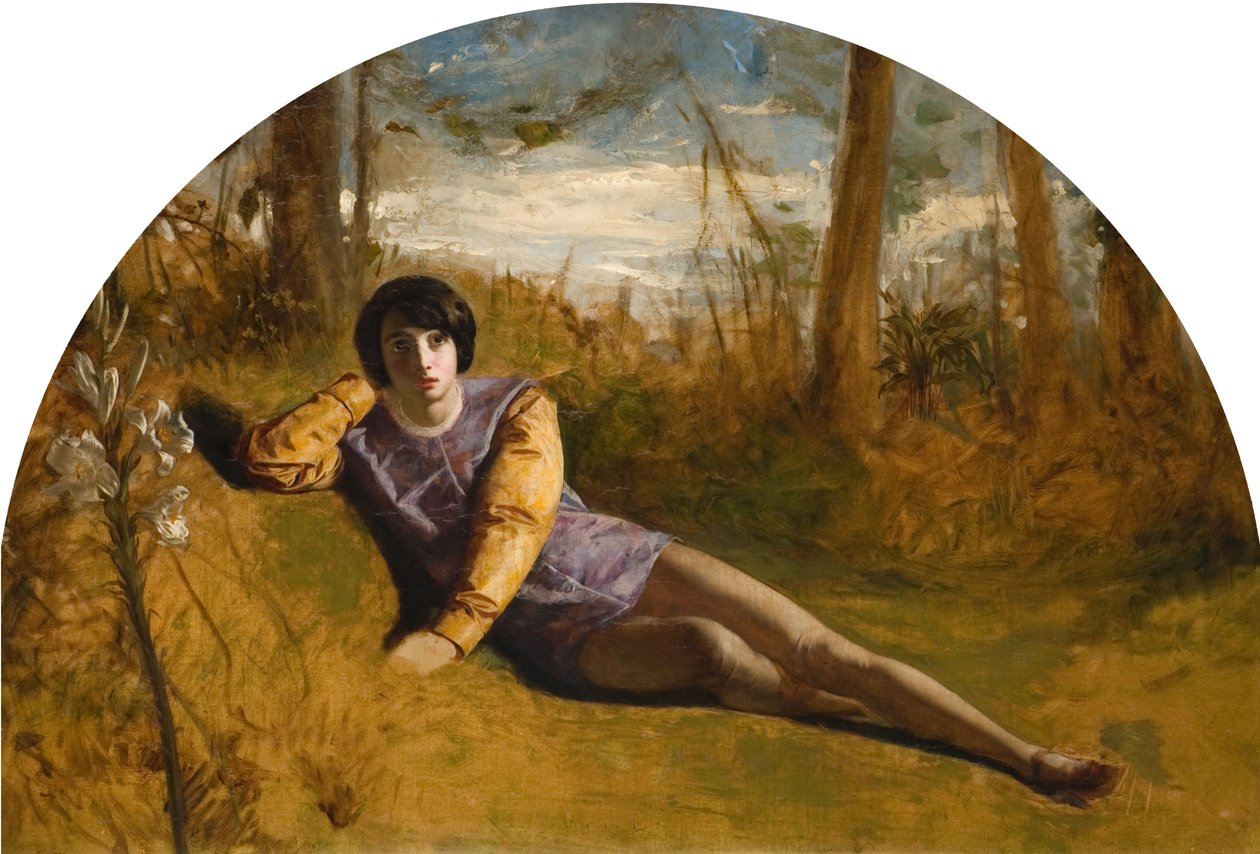 Le jeune poète, 1849 - Arthur Hughes