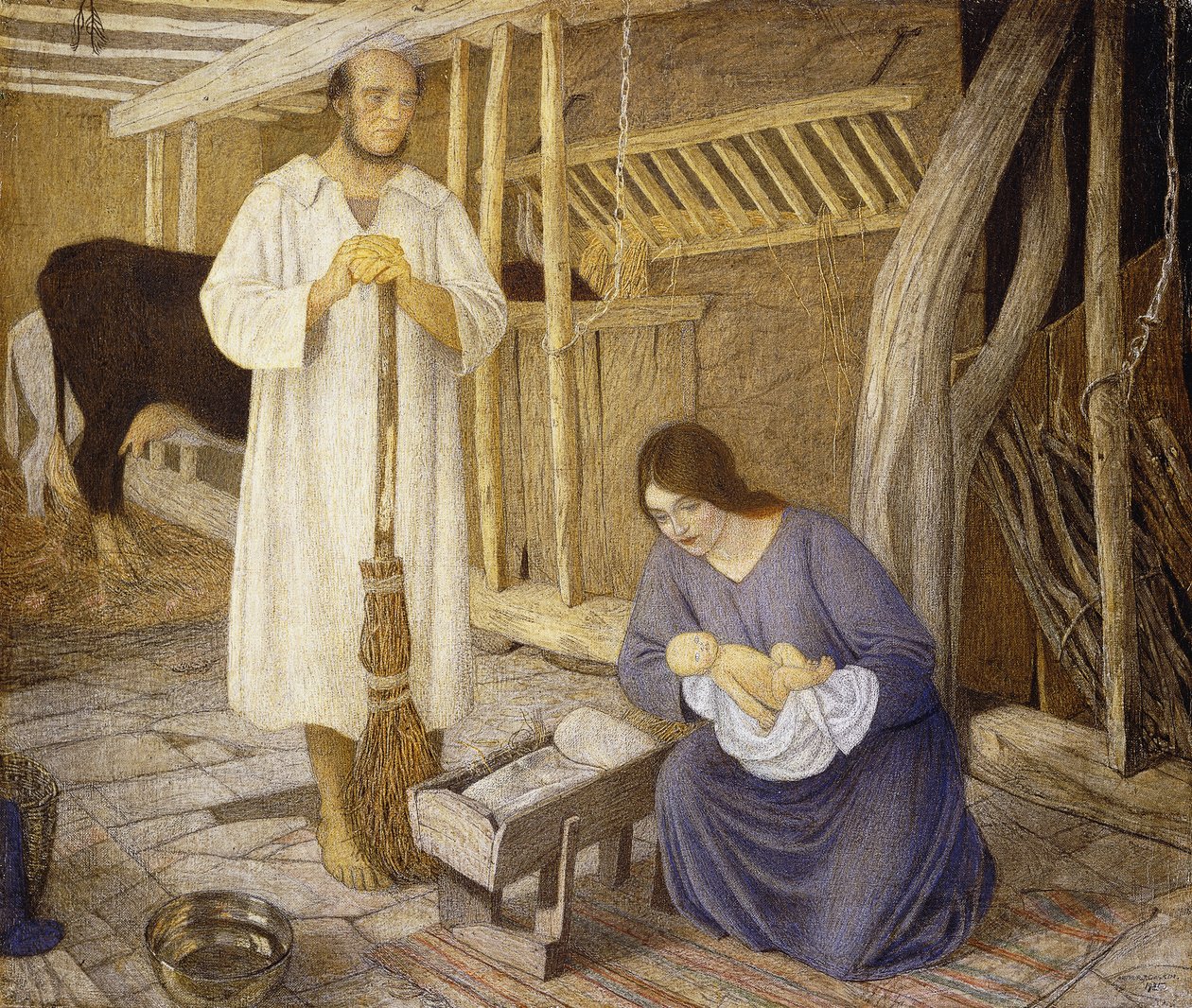 La Nativité - Arthur Joseph Gaskin