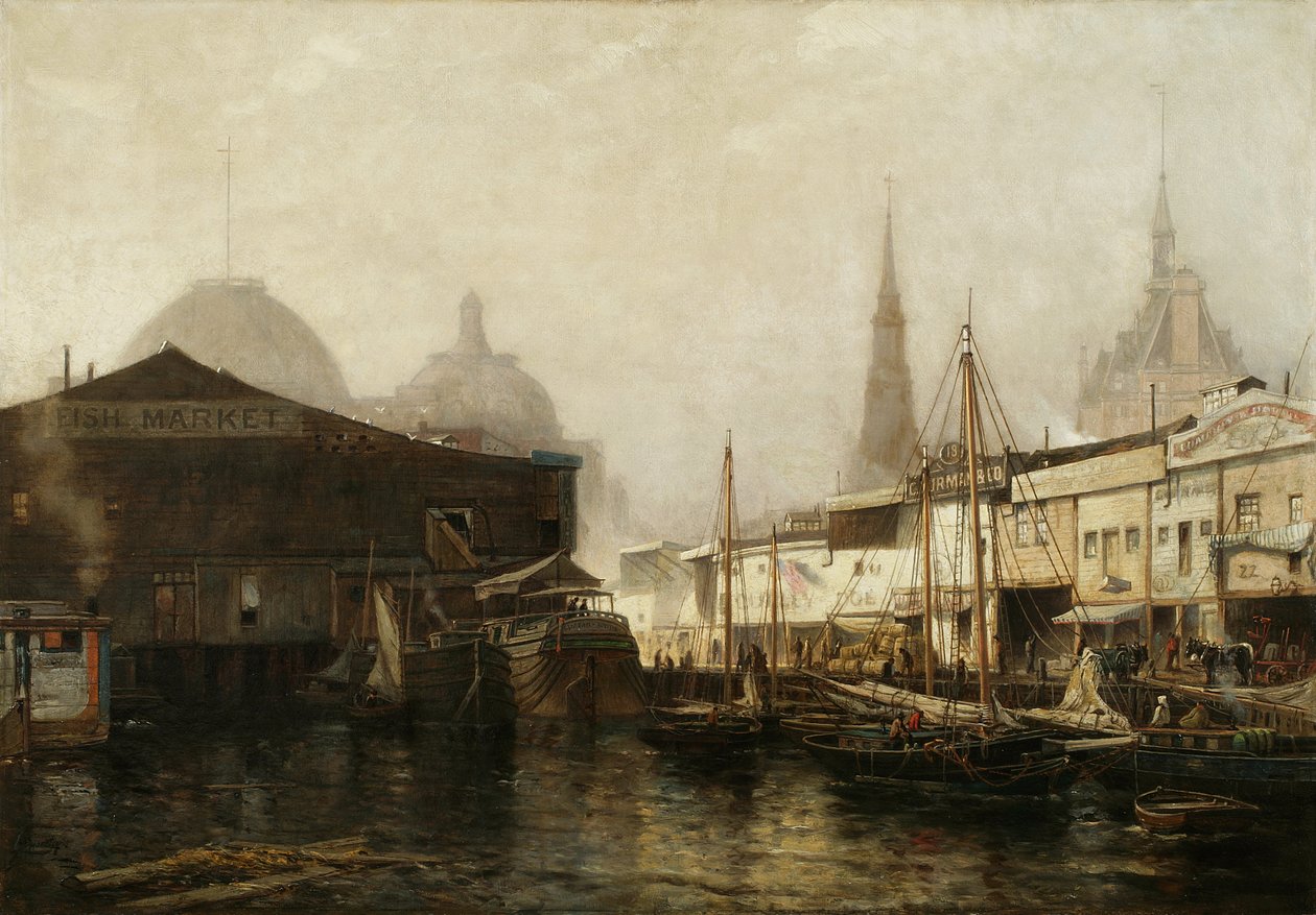 Quai de North River, 1877 - Arthur Quartley