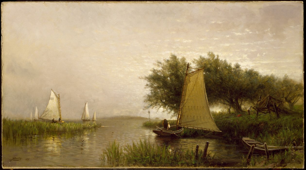 Sur la baie de Synepuxent, Maryland, 1876 - Arthur Quartley