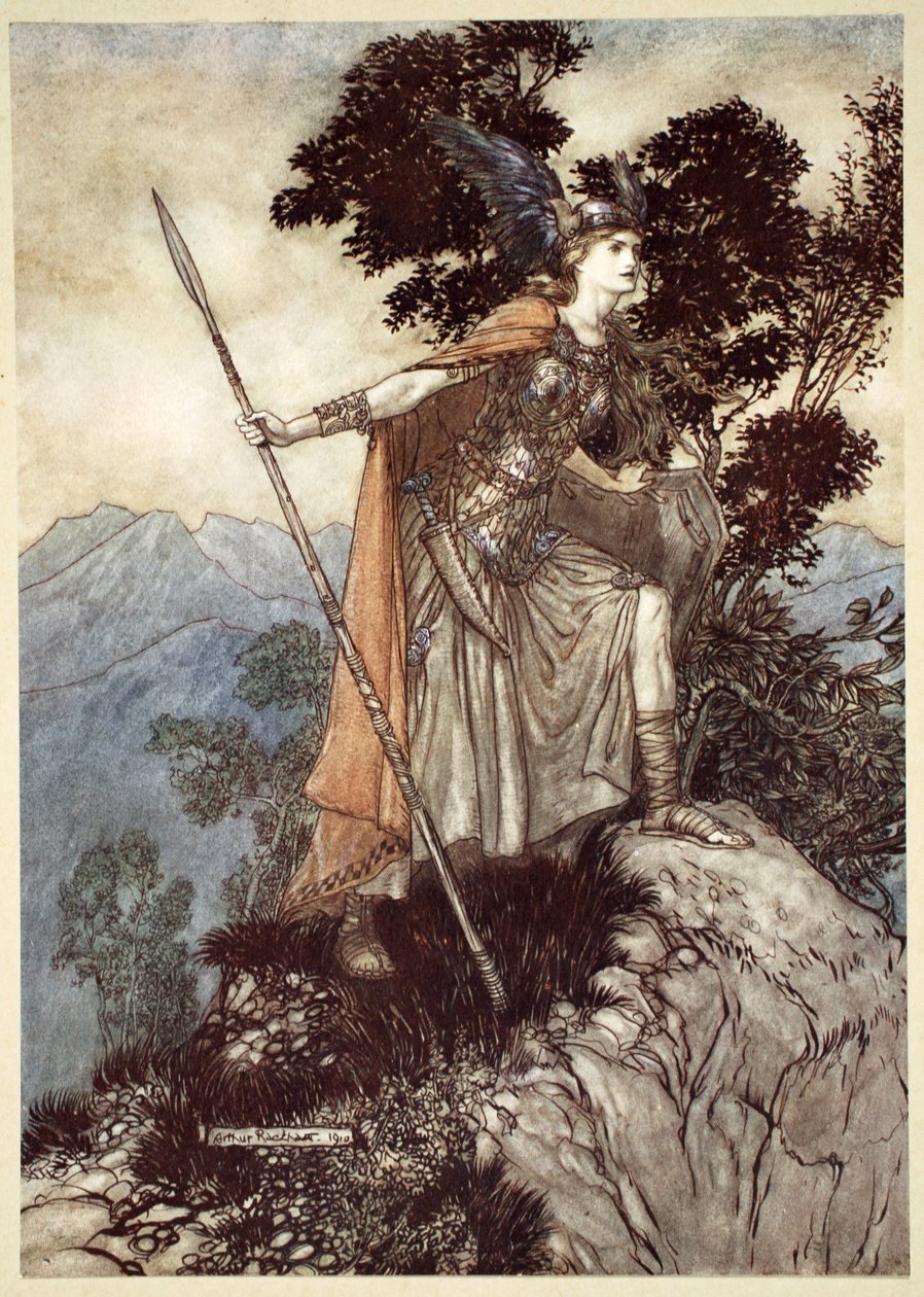 Brunnhilde - Arthur Rackham