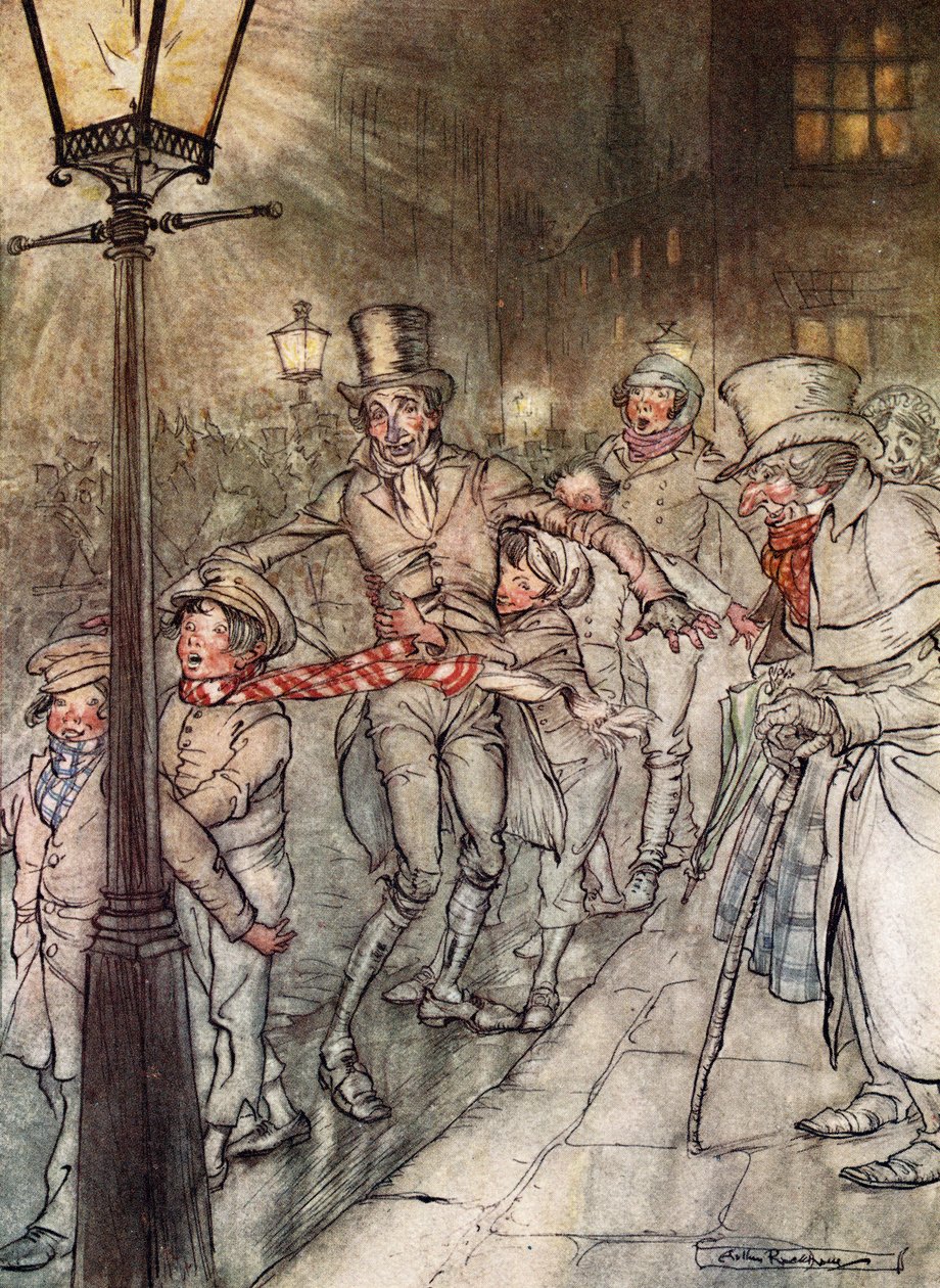 Un chant de Noël, Arthur Rackham - Arthur Rackham