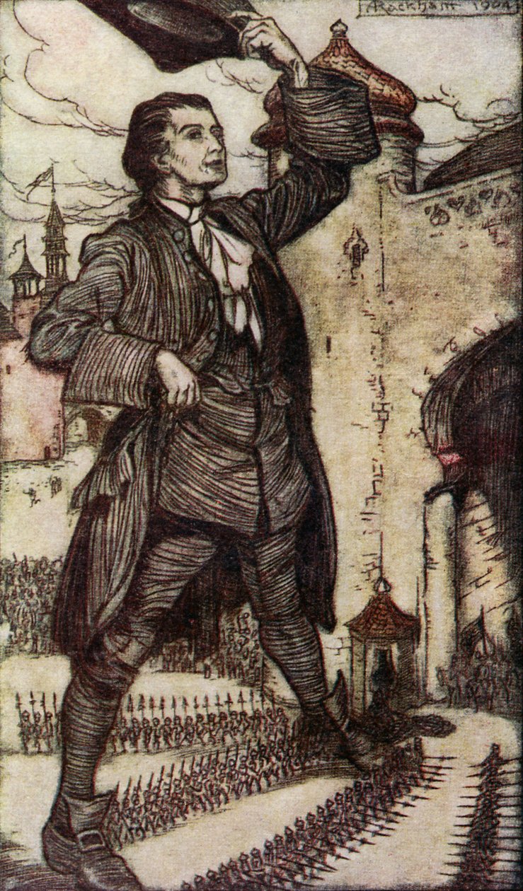 Les Voyages de Gulliver par Jonathan Swift - Arthur Rackham